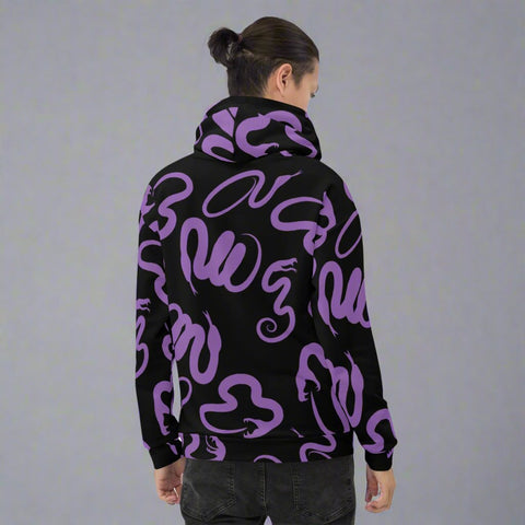 Purp Snake Matrix Hoodie